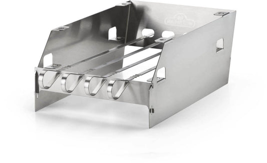 Napoleon - Side Burner Windshield - Large with Skewer Rack