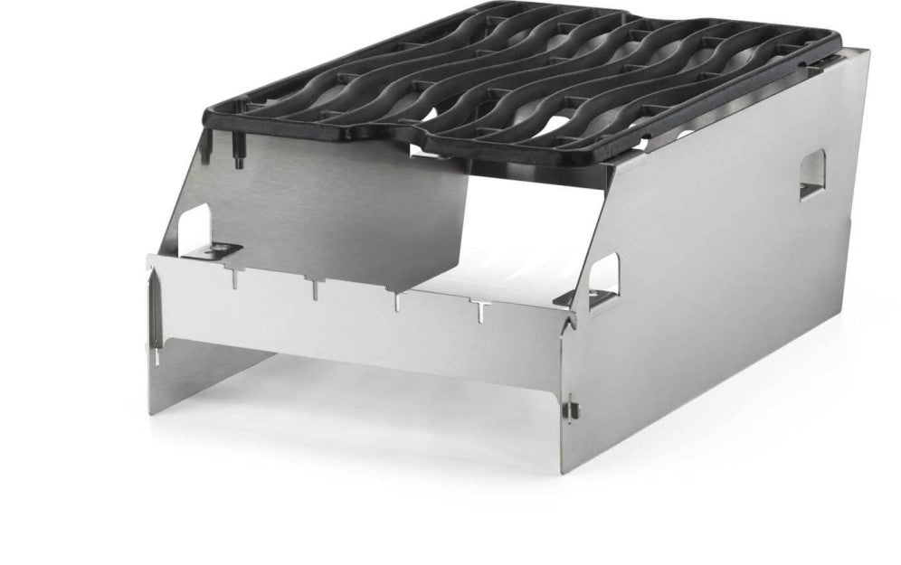 Napoleon - Side Burner Windshield - Large with Skewer Rack