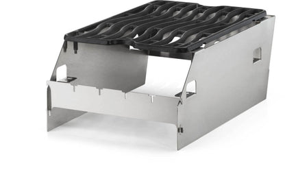Napoleon - Side Burner Windshield - Large with Skewer Rack