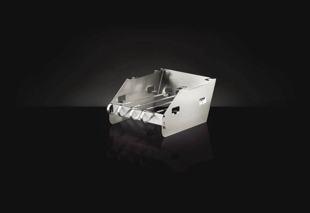 Napoleon - Side Burner Windshield - Small with Skewer Rack
