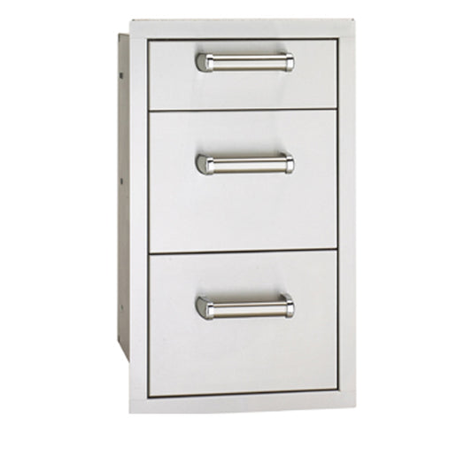 Fire Magic Premium Flush Mounted 14″ Triple Drawer