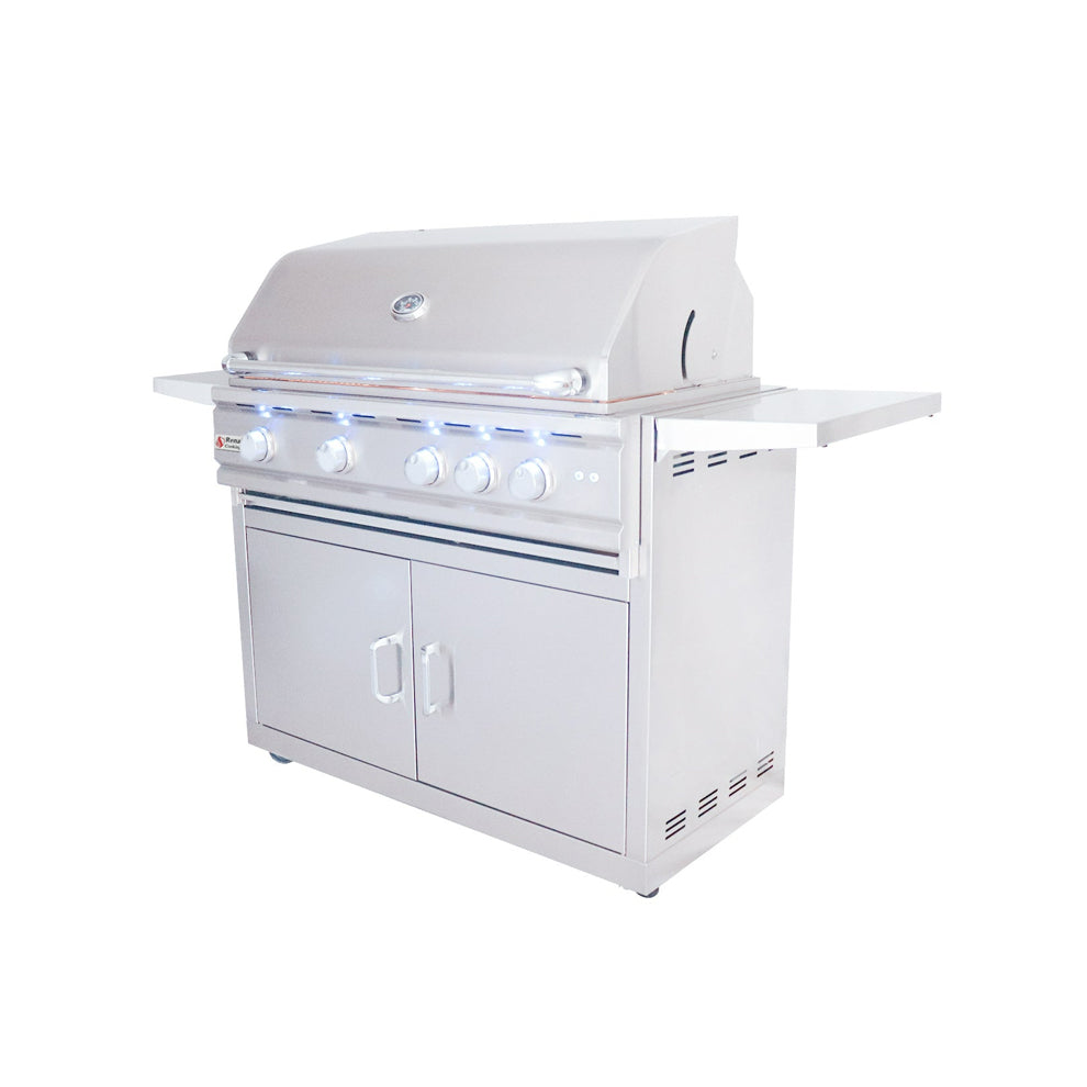 RCS - 38" Cutlass Pro Freestanding Grill - RON38B CK