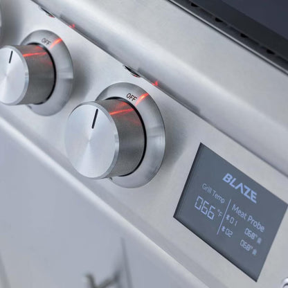 Blaze - 26-in Built-In Propane Outdoor Oven w/ Bluetooth Probes & Rotisserie - BLZ-LTE3OVN