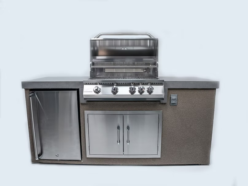 Isla recta Kokomo de 7 pies