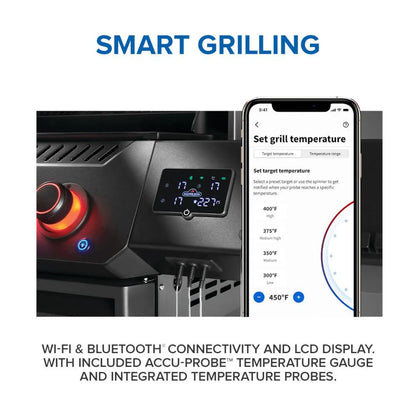Napoleon - Prestige Phantom 500 Connected 4-Burner Propane Grill w/ Rotisserie, WiFi & Bluetooth - P500VXRSIBPK-PHM
