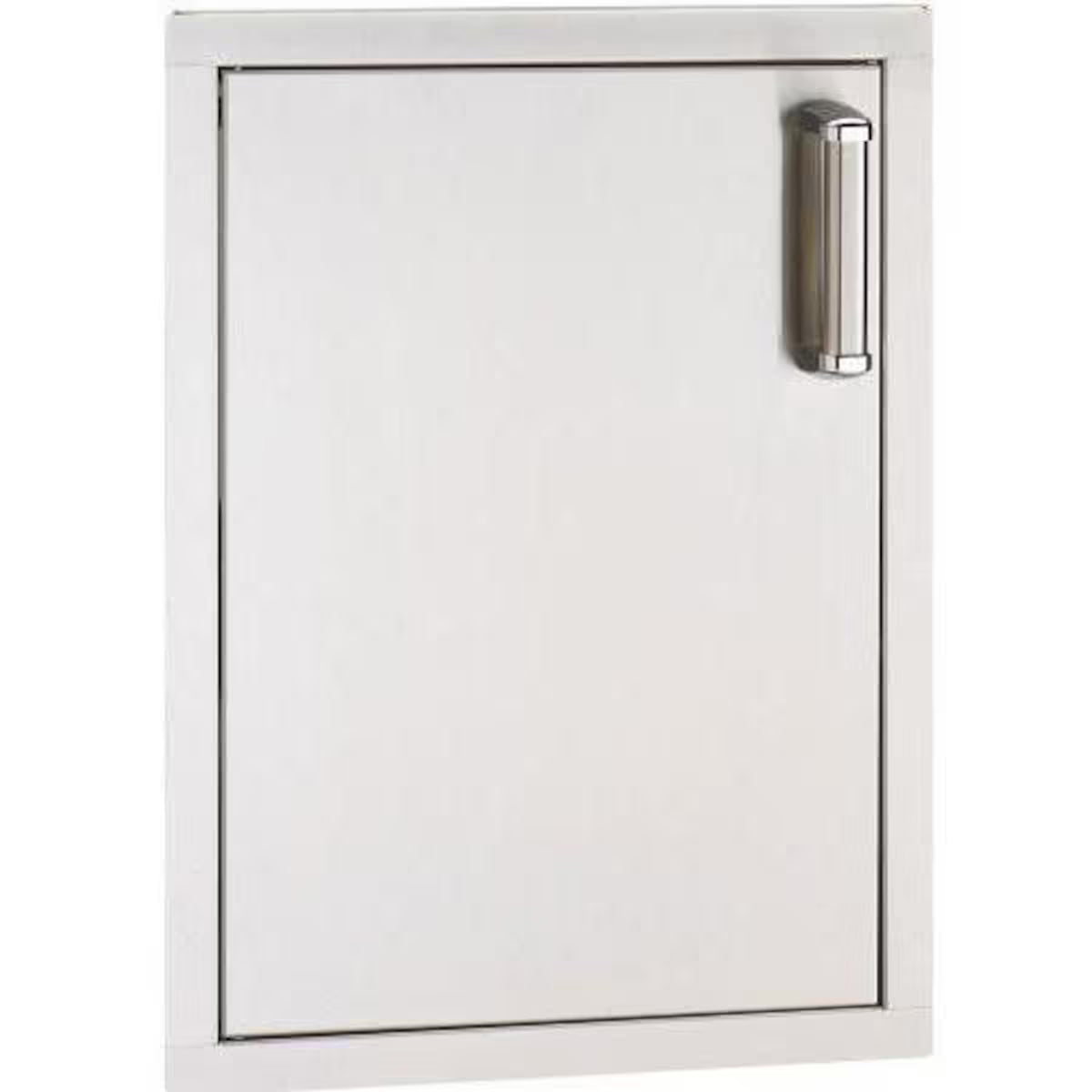 Fire Magic Premium Flush 17-Inch Left-Hinged Single Access Door - Vertical With Soft Close