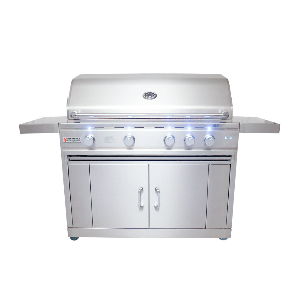 RCS - 42" Cutlass Pro Freestanding Grill - RON42B CK