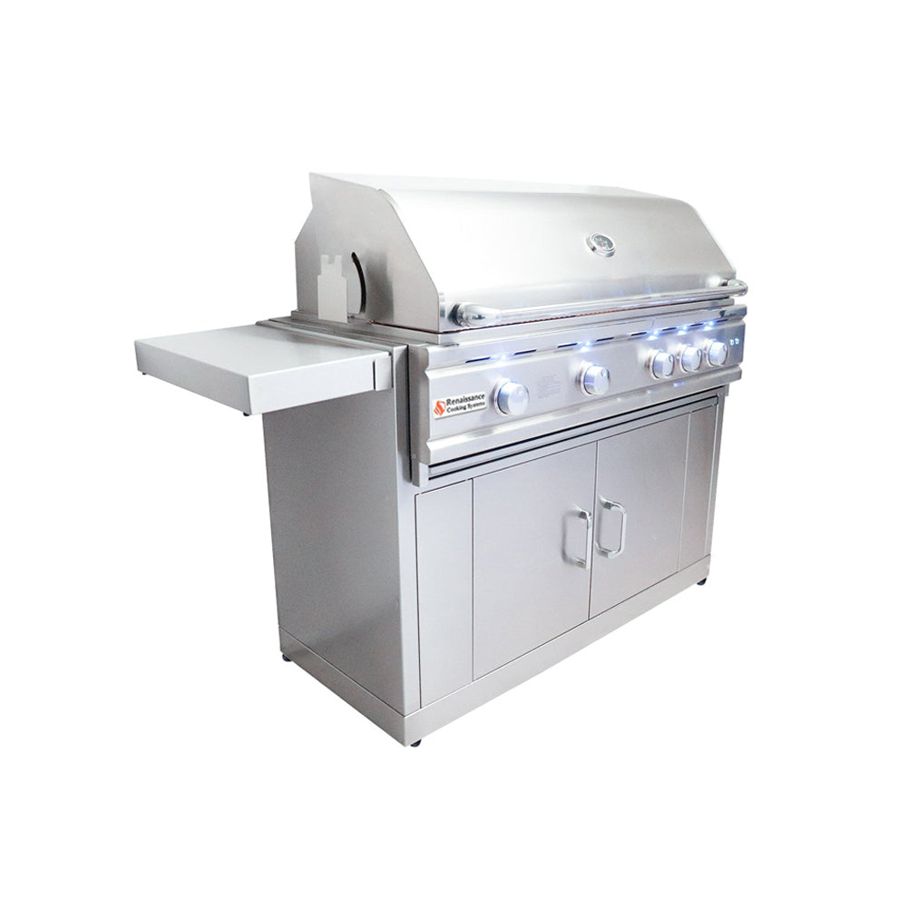 RCS - 42" Cutlass Pro Freestanding Grill - RON42B CK