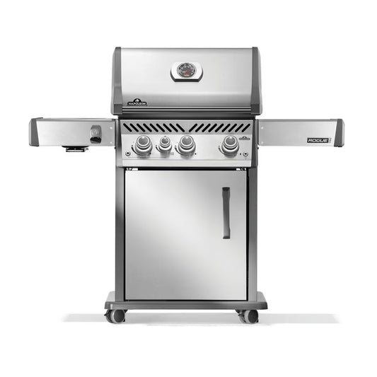 Napoleon Rogue PRO 425 3-Burner Propane Grill w/ Infrared Side Burner - RP425SIBPSS-2
