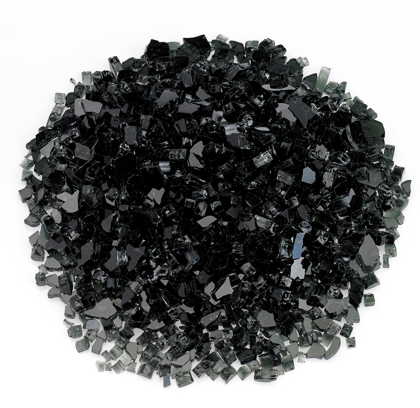American Fire Glass - NLA--NLA---------1/4" Black, 10 lb. Jar