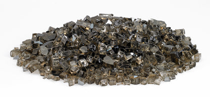American Fire Glass - 1/4" Bronze Reflective, 10 lb. Jar Fire Glass