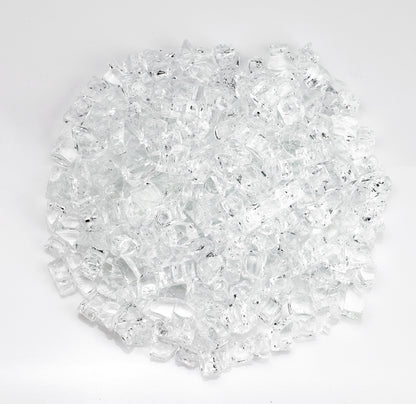 American Fire Glass - 1/2" StarFire, 10 lb. Jar Fire Glass