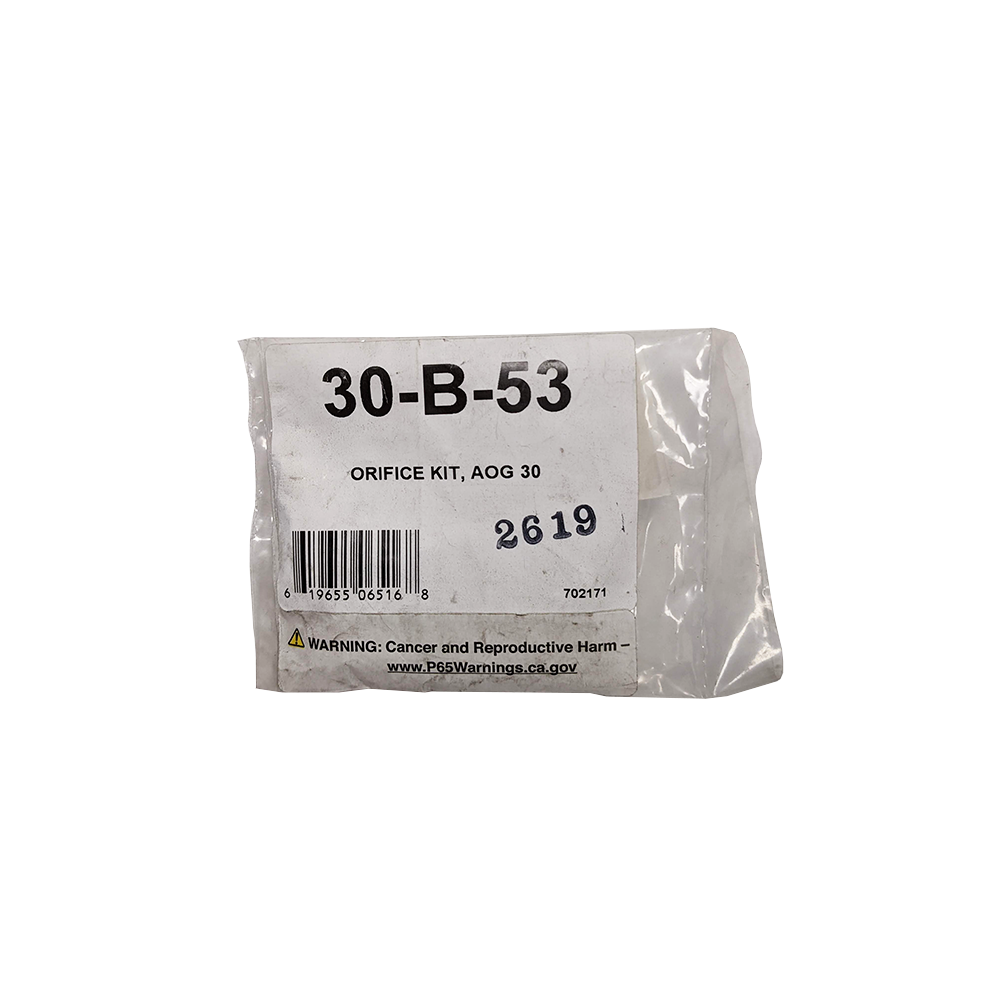 AOG ORIFICE KIT FOR PRE 2015