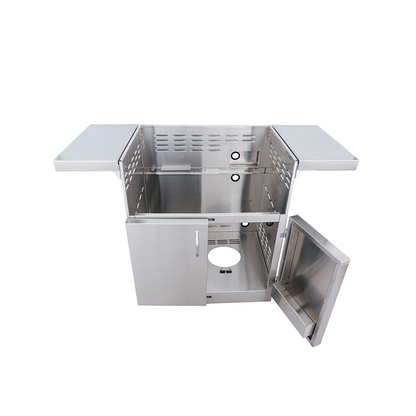 RCS - 30" ARG Cart #304 SS 2-Door Design, Fully Built