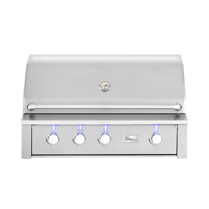 American Made Grills Alturi 42-in 3 Burner Built-In Gas Grill w/ Stainless Steel Burners & Rotisserie – ALT42T