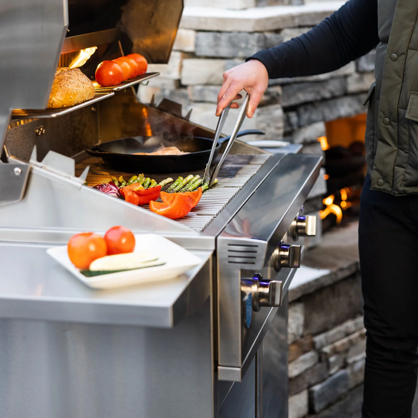 American Made Grills Atlas Freestanding 36 Inch Grill – ATS36-B + CART-ATLAS36