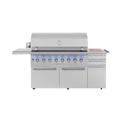 American Made Grills Encore 54-Inch Freestanding Hybrid Grill – ENCFS54