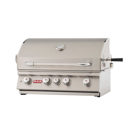 Bull - 30" Angus Drop In Grill w/light - 4 Burner / SKU: 47628 (LP) / 47629 (NG)