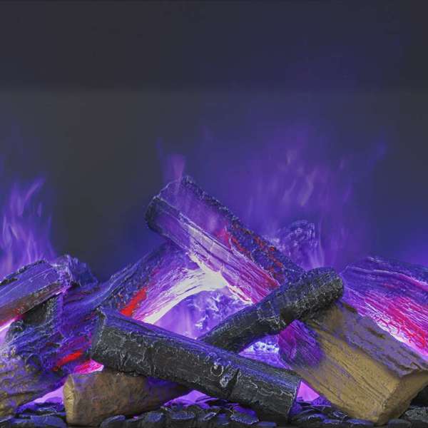 Optimyst Aura 30" Vapor Fireplace - 3STEP-RGB-AM