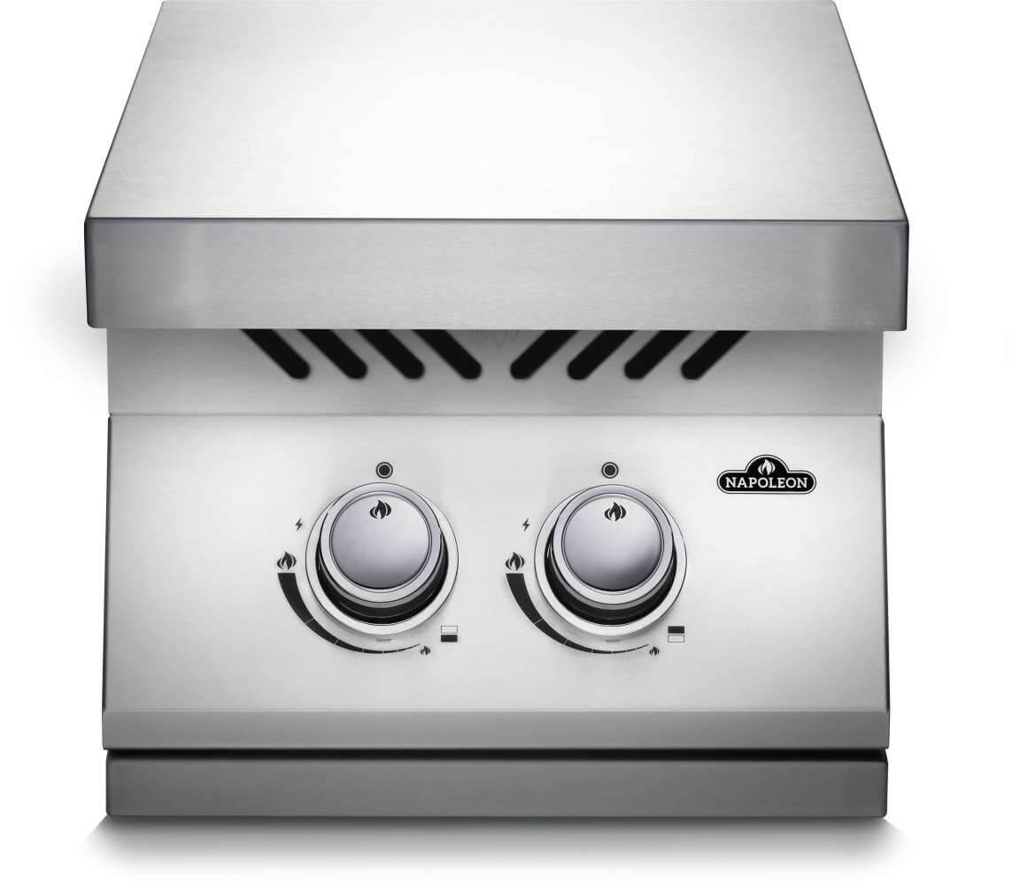Napoleon Built-in 500 Series Inline Dual Range Top Burner with Stainless Steel Cover