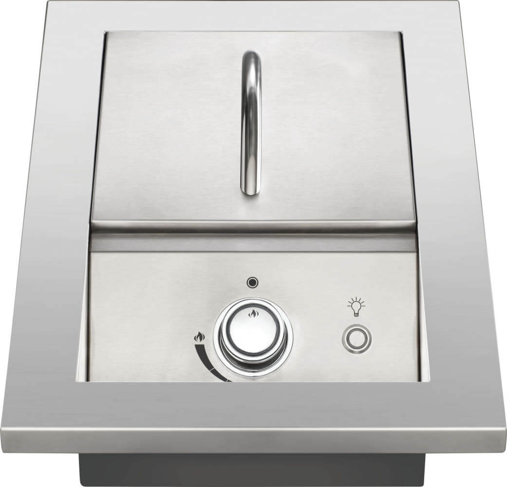 Napoleon Built-in 700 Series Single Range Top Burner with Stainless Steel Cover