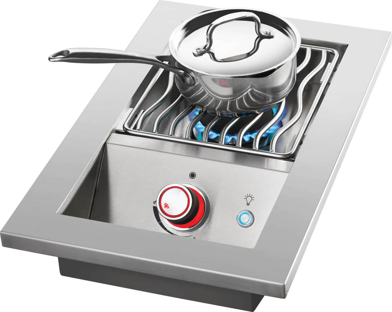 Napoleon Built-in 700 Series Single Range Top Burner with Stainless Steel Cover