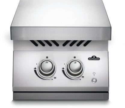 Napoleon Built-in 700 Series Inline Dual Range Top Burner with Stainless Steel Cover