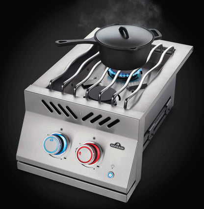 Napoleon Built-in 700 Series Inline Dual Range Top Burner with Stainless Steel Cover