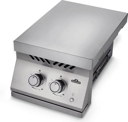 Napoleon Built-in 700 Series Inline Dual Range Top Burner with Stainless Steel Cover
