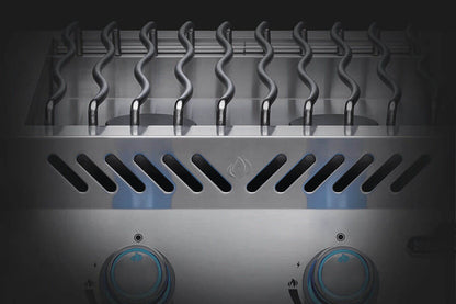 Napoleon Built-in 700 Series Dual Range Top Burner with Stainless Steel Cover