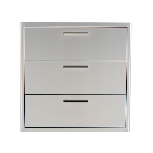 Blaze 30-Inch Triple Access Drawer BLZ-30W-3DRW-LT