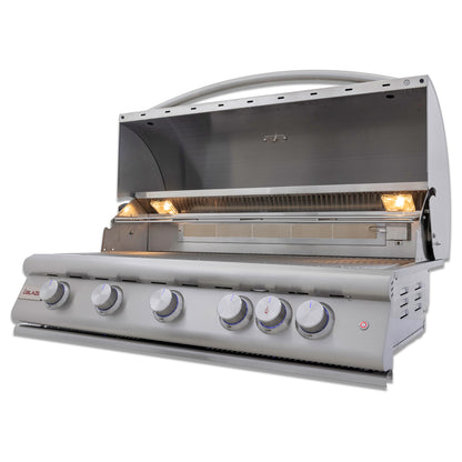 Blaze 40-Inch 5-Burner Premium LTE+ Gas Grill with Rear Burner and Built-in Lighting System - BLZ-5LTE3(LP/NG)