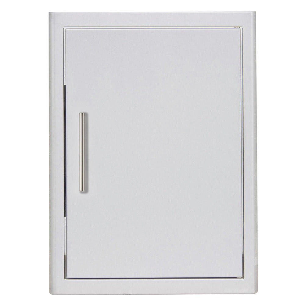 Blaze 18-Inch Stainless Steel Single Access Door - Vertical - BLZ-SV-1420-R-SC