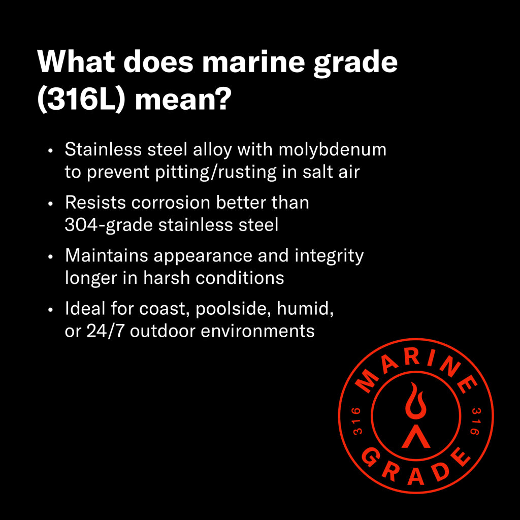 Blaze Marine Grade Narrow Trash Storage Drawer