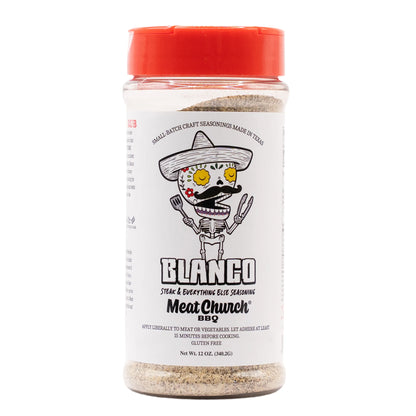 Meat Church BBQ - Blanco - Steak and Everything Else Seasoning