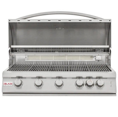 5 Burner Blaze LTE Grill with Lights (40") BLZ-5LTE2