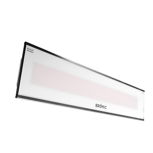 Bromic Heating Platinum Smart-Heat Series II 33-Inch 2300W 7,900 BTU 240V Electric Patio Heater - White - BH0320007