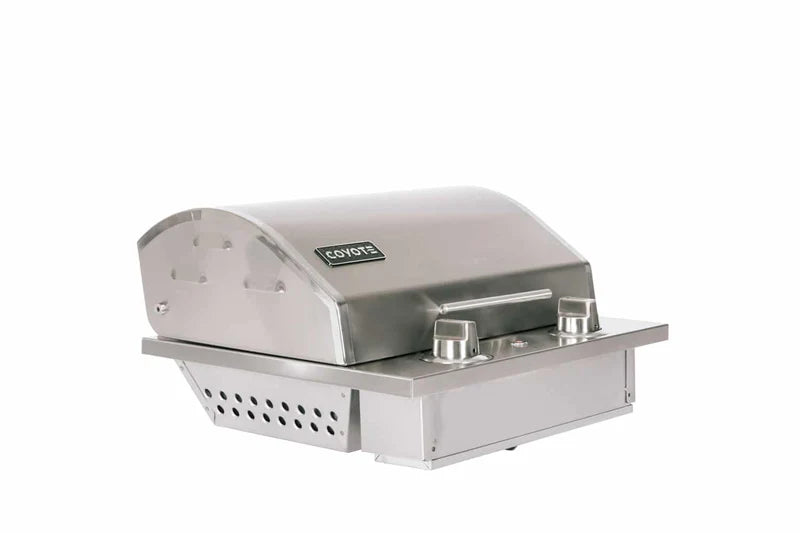 Coyote Single Burner 120V Electric Grill - Includes Cover and Tool Set