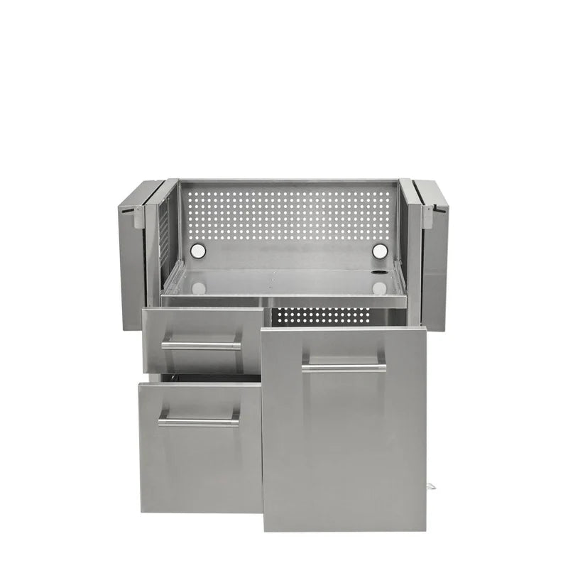 Coyote 30" Flat Top Grill Cart