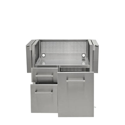 Coyote 30" Flat Top Grill Cart