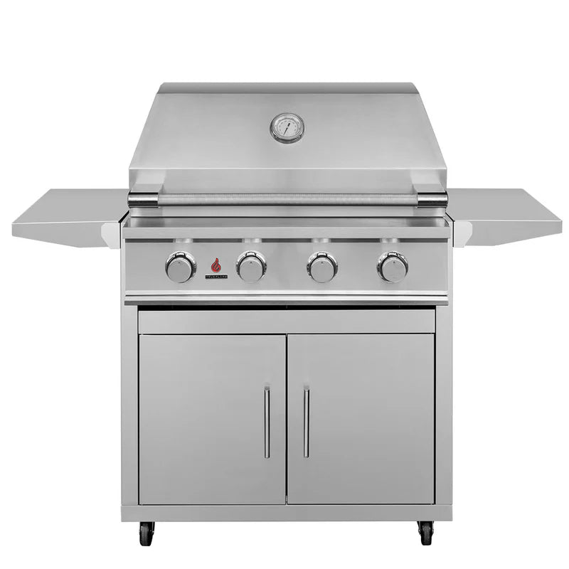 TrueFlame Deluxe Freestanding Grill Cart - CART-TF-DC