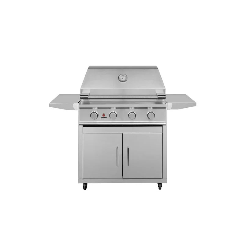 TrueFlame Deluxe Freestanding Grill Cart - CART-TF-DC