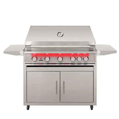 TrueFlame Deluxe Freestanding Grill Cart - CART-TF-DC
