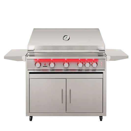 TrueFlame Deluxe Freestanding Grill Cart - CART-TF-DC
