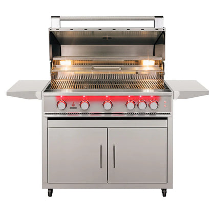 TrueFlame Deluxe Freestanding Grill Cart - CART-TF-DC