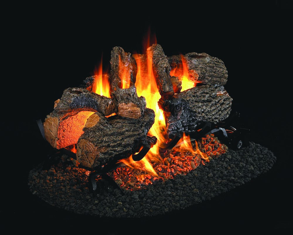 PETERSON CHARRED OAK SEE THRU 24" LOGS