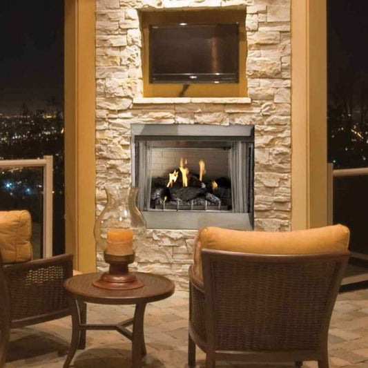 Empire Carol Rose 42" Vent Free Premium Outdoor Stainless Steel Firebox OP42FB2MF