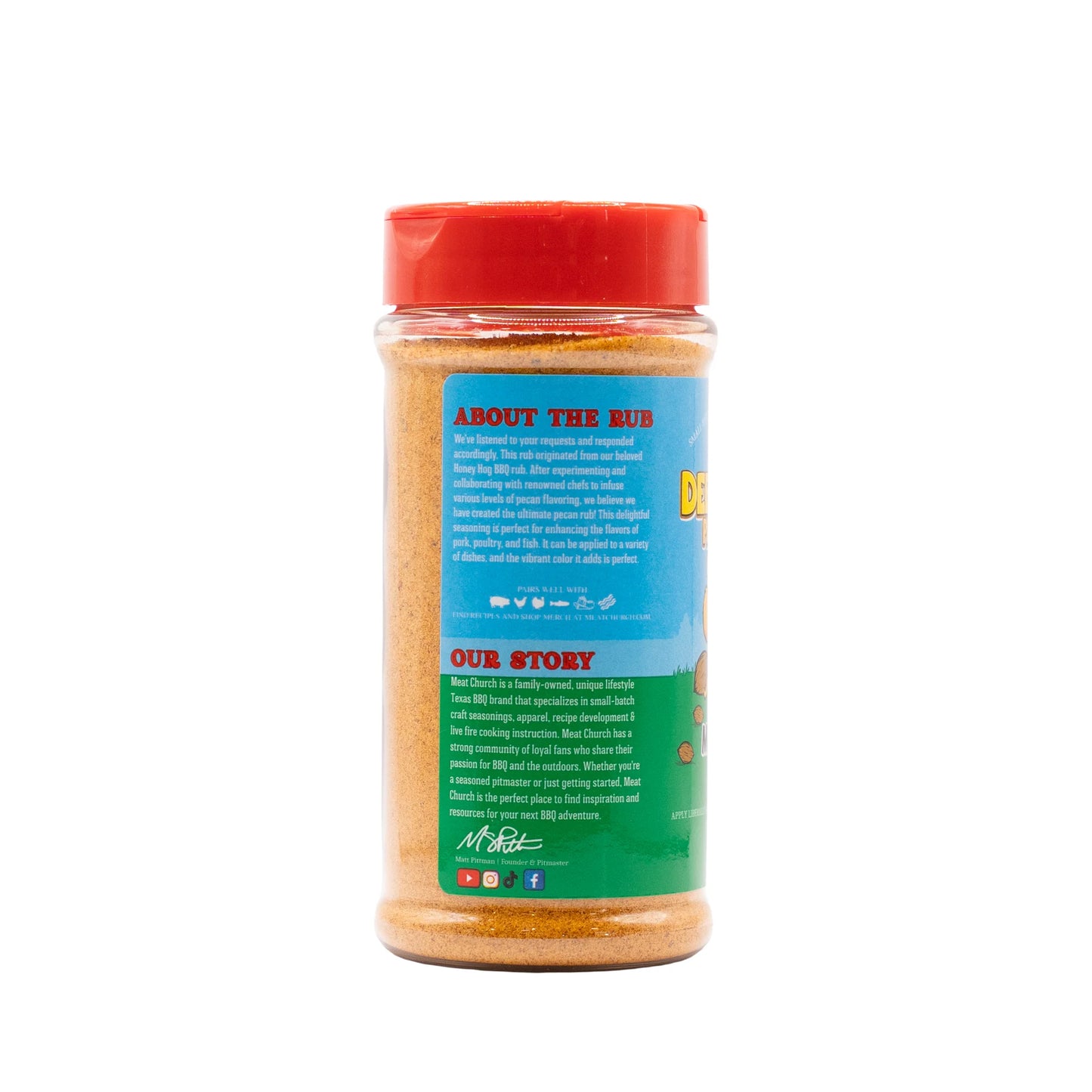 Meat Church BBQ - Deez Nuts Honey Pecan BBQ Rub