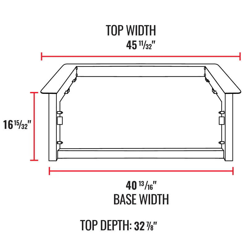 recteq - E-Series Built-In 1300 Trim Kit