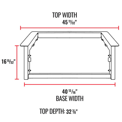 recteq - E-Series Built-In 1300 Trim Kit